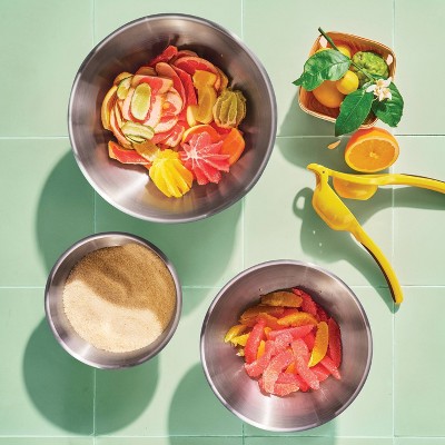 3pc (5qt, 3qt & 1.5qt) Stainless Steel Non-Slip Mixing Bowls (no lids) - Figmint™, 3 of 8