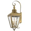 Livex Lighting Cambridge 3 - Light Wall Light in  Antique Brass - 3 of 4