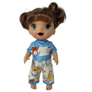 Doll Clothes Superstore Rocking Horse Jumpsuit Fits 12 Inch Baby Alive And Little Baby Dolls - 1 of 4
