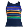 Lands' End Women's Tugless High Neck Strappy Back Tankini Swimsuit Top - 3 of 3