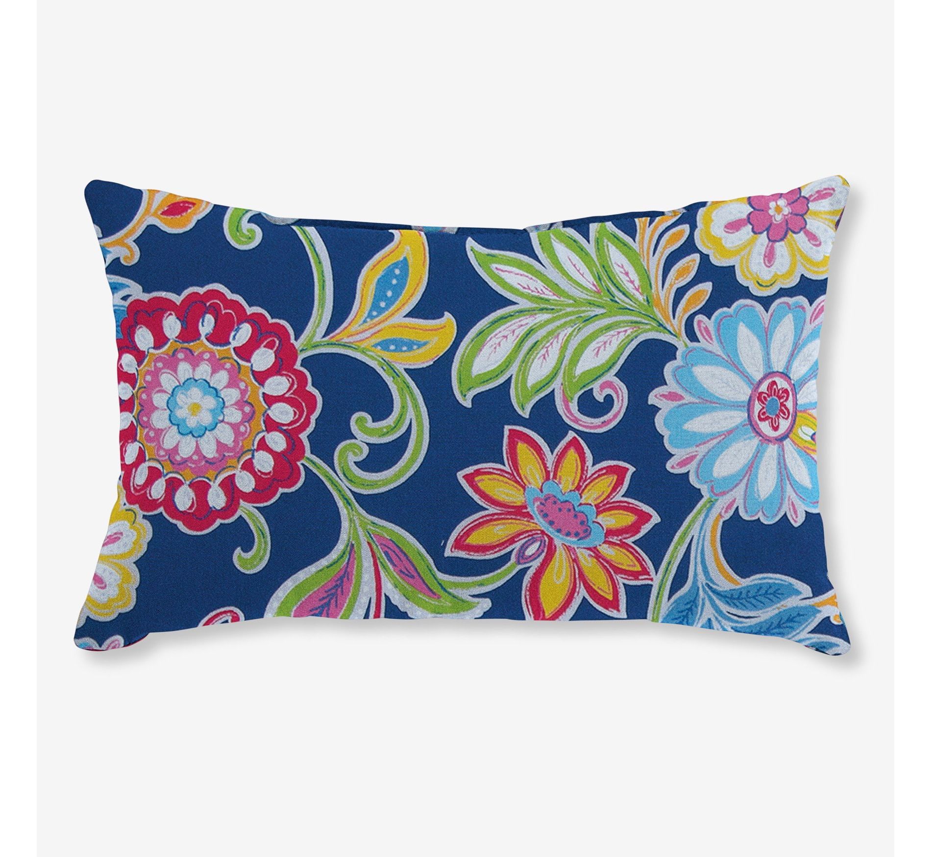 BrylaneHome Bh Outdoor Performance 20" X 13" Lumbar Pillow - Granada