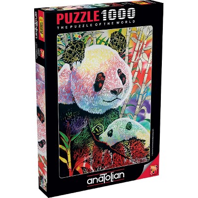 Anatolian Rainbow Panda 1000 pc   Jigsaw Puzzle 1099