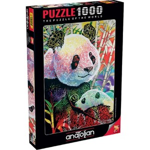 Anatolian Rainbow Panda 1000 pc Jigsaw Puzzle 1099 - 1 of 4