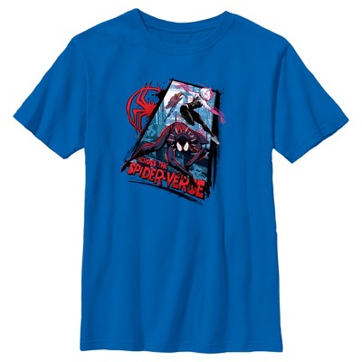 Girl's Spider-Man: Across the Spider-Verse Characters Logo T-Shirt – Fifth  Sun