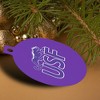 University of Sioux Falls Primary Logo Aluminum Holiday Christmas Tree Ornament - 4 of 4