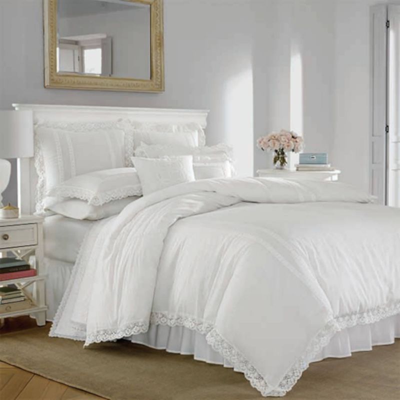 Annabella Comforter Set White - Laura Ashley, 3 of 8