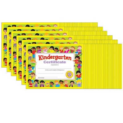 Trend Enterprises 8.5" x 11" Kindergarten Certificate (T-17008-6)
