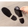 Juvale 32 Pack Footprint Floor Decals, 7.1 x 2.6 Inches per Footprint, Ideally Used at Classrooms, Dance Studios, and Parties - 4 of 4