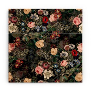 Burcu Korkmazyurek Dark Garden Wood Wall Mural - society6 - 1 of 2