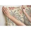 RoomMates Exotic Curiosity Peel and Stick Wallpaper Taupe: Removable Vinyl, Self-Adhesive, Smooth Finish, 28 Sq Ft Coverage - 3 of 4