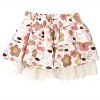 Girl Toddler's Daisy Corduroy Tiered Skirt - Petit Confection - 3 of 3