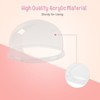 ROVSUN 21 Inch Cotton Candy Machine Cover, Acrylic Dome Bubble Shield for Commercial Candy Floss Maker Machine Clear - 4 of 4