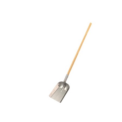 Bon Tool 84-701 Scoop Shovel - Aluminum 11-inch X 14-inch - 48-inch Wood Handle