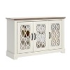 Galano Heron Wood 45.8 in. 3 Doors Sideboard with Adjustable Shelves in Gray, Dusty Gray Oak - 3 of 4