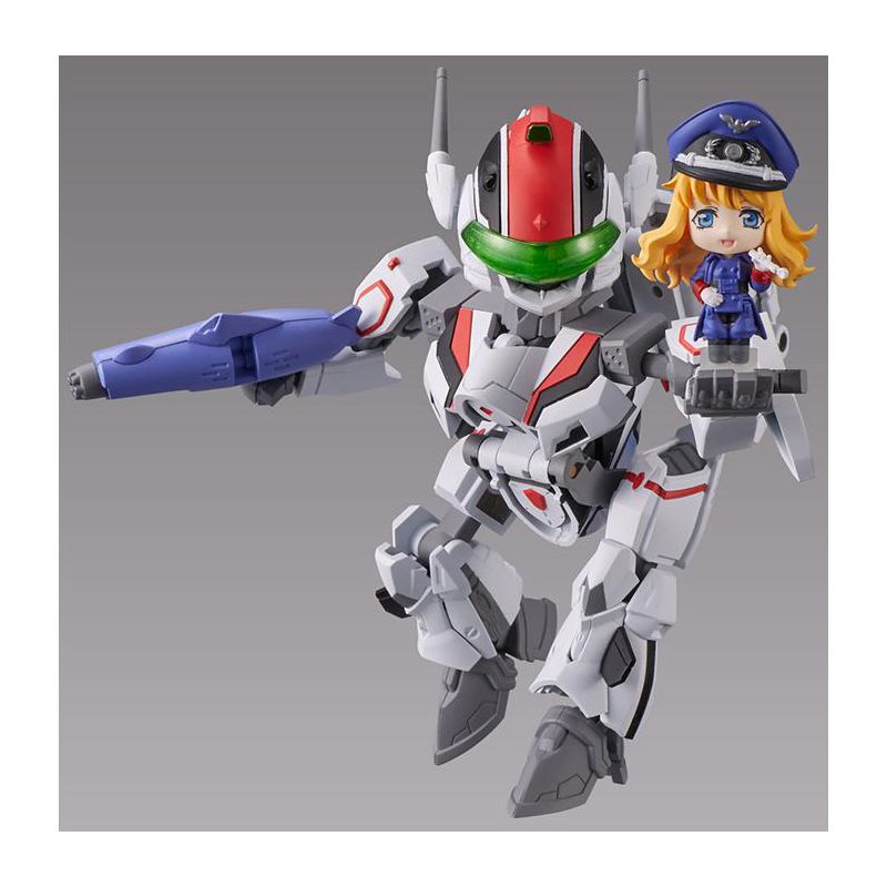 VF-25F Messiah Valkyrie Alto Use Version and Sheryl Set Tiny Session | Macross Frontier | Bandai Spirits Action figures, 5 of 6