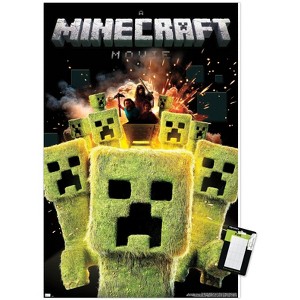 Trends International A Minecraft Movie - Creeper Explosion Unframed Wall Poster Prints - 1 of 4