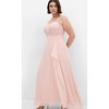 Women's Plus Size Sweet Evie Maxi Dress - sweet rose | CITY CHIC - 3 of 4