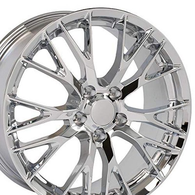 OE Wheels LLC CV22C-20010-5475-79C Chrome Wheel Painted (20 x 10. inches /5 x 120 mm, 79 mm Offset)