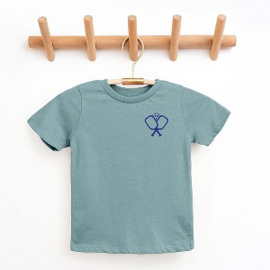 The Juniper Shop Pickleball Paddles Crossed Youth Short Sleeve Tee - 1 of 4