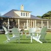 WestinTrends Dylan HDPE Outdoor Patio Adirondack Chair (Set of 4) - 2 of 4