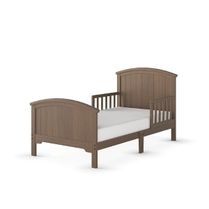 Child Craft Hampton Arch Top Toddler Bed for Kids with Guard Rails, Low to Ground Design, Made of Pinewood, Clean Lines Match Any Décor - 1 of 4