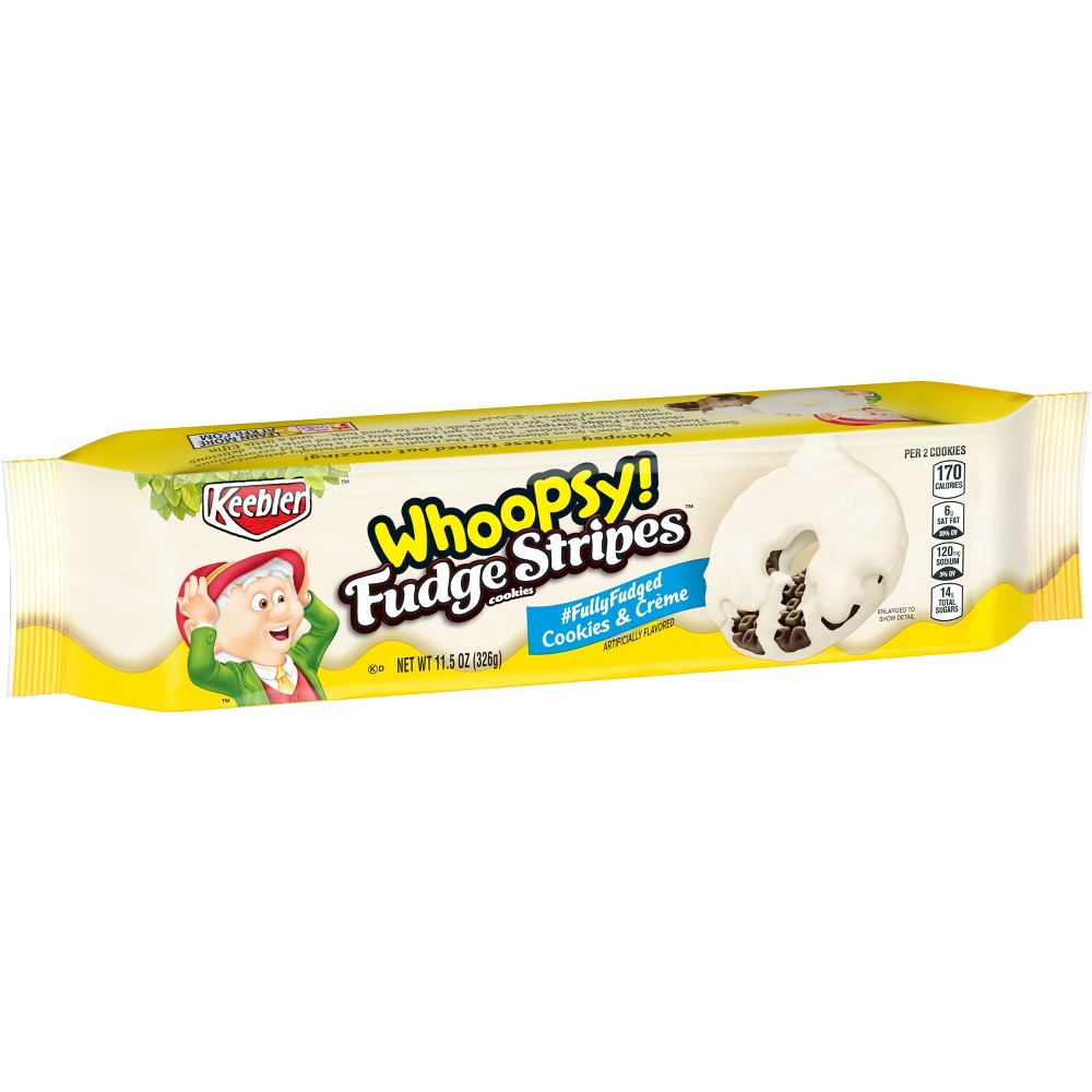UPC 030100121381 Keebler Fudge Stripes Dark Chocolate Mint Cookies