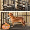 Heavy Duty Dog Crate with Stainless Steel Bowls - 4 of 4