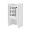 Alaterre Furniture 17"x29" Deluxe Bath Storage Hutch White - 4 of 4