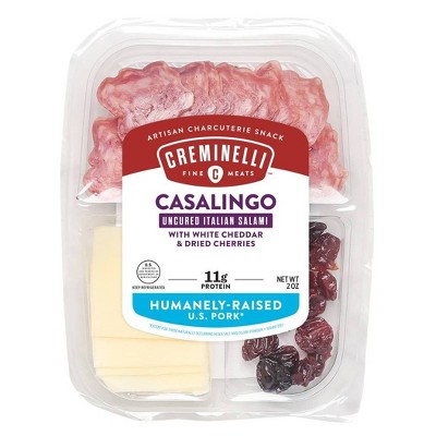 Creminelli Sliced Casalingo & Cheddar with Cherries - 2oz