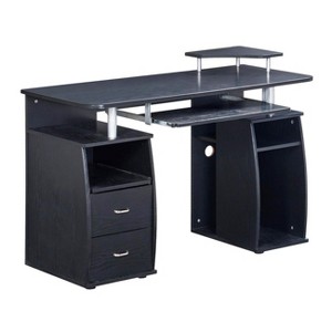 NicBex 47.25 Inch Computer Home Office Desk with 2 Drawers,Keyboard Tray and Open Shelves - 1 of 4