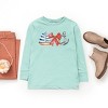 The Juniper Shop Coquette Ship Anchor Youth Long Sleeve Tee - 3 of 4