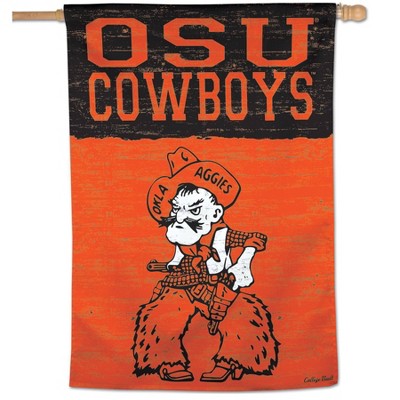 NCAA Oklahoma State Cowboys 28"x40" Vintage Vertical Banner