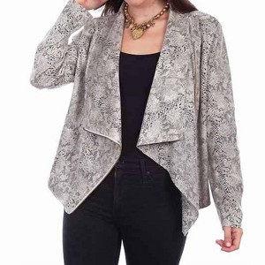 Women's Zip Drape Cross-over Jacket - Scully - 1 of 2