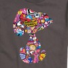 Men's - Peanuts - Snoopy Silhouette Pattern Short Sleeve Graphic T-Shirt - 2 of 4