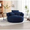 Lyngins Chenille Bean Bag Sofas for Kids and Adults,Fluffy Lazy Sofa Chairs with High-Resilience Sponge Padding for Living Room - 2 of 4