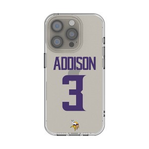 NFL Minnesota Vikings Players Game Tactic Clear Cell Phone Case for Apple iPhone - 1 of 4