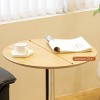 NicBex Side Table Simple Aluminum Bar Table with Height Adjustable Modern Movable Stand Desk for Bederoom and Living Room - 4 of 4