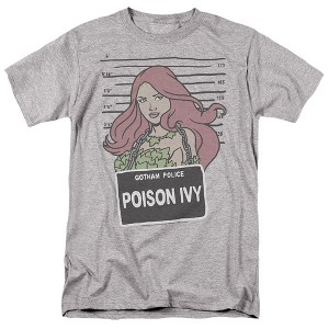 Men's Batman The Poison Ivy Mugshot T-Shirt - 1 of 4
