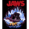 Men's Jaws Shark Teeth Boat T-Shirt - 2 of 4