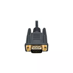 Tripp Lite P116 6"" VGA to HDMI Converter Adapter Black P116-003-HD-U