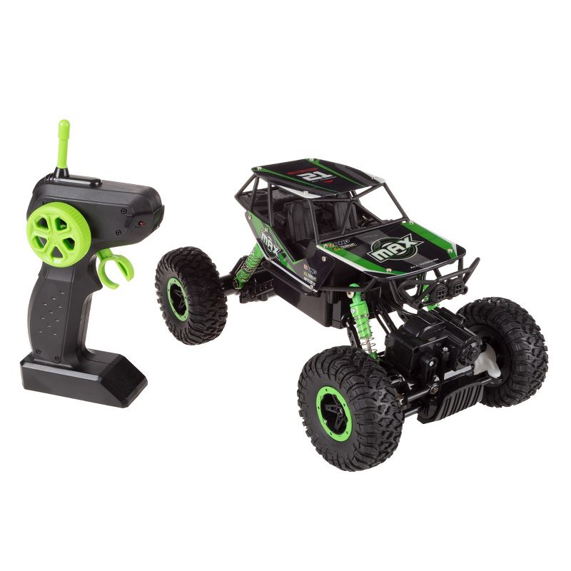 Toy Time Kids' 1:16 Scale Remote Control Monster Truck - Green, 1 of 8
