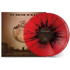 Threshold - Dividing Lines - Transparent Red W/ Black Splatter (Vinyl) - 1 of 1