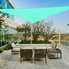 LAGarden 20FT 97% UV Block Triangle Sun Shade Sail - 2 of 3
