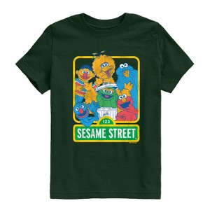 Boys' - Sesame Street - 123 Sesame Street Short Sleeve Graphic T-Shirt - 1 of 3
