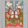 Juniors Womens Lost Gods Retro Butterfly Tarot T-Shirt - 2 of 4