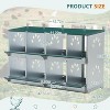 Chicken Nesting Box,8 Hole Metal Roll Away Nest Box,8 Compartment Nesting Box,Heavy Duty Metal Nest Boxes for Chicken and Poultry to Collect Eggs - 3 of 4