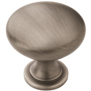 Amerock Edona Cabinet or Furniture Knob, 1-1/4 inch (32mm) Diameter - 1 of 3