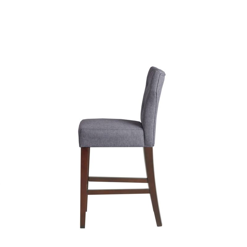 Saffron Tufted Back Counter Height Barstool - Madison Park, 6 of 9