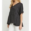 Women's Double V Tiered Top - entro - 4 of 4