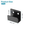 Unique Bargains Stainless Steel Mirrors Picture Frame Display Wall Mounting Support Brackets 10 Pcs - 2 of 4